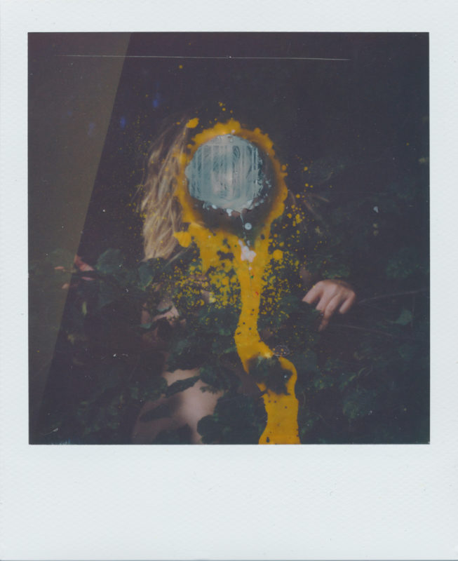 Mads Madison - Wasted Films - Manipulated Polaroid Portrait
