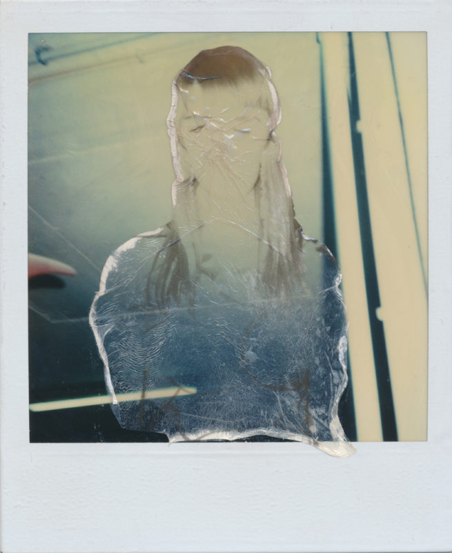 Mads Madison - Wasted Films - Manipulated Analog Polaroid Portrait